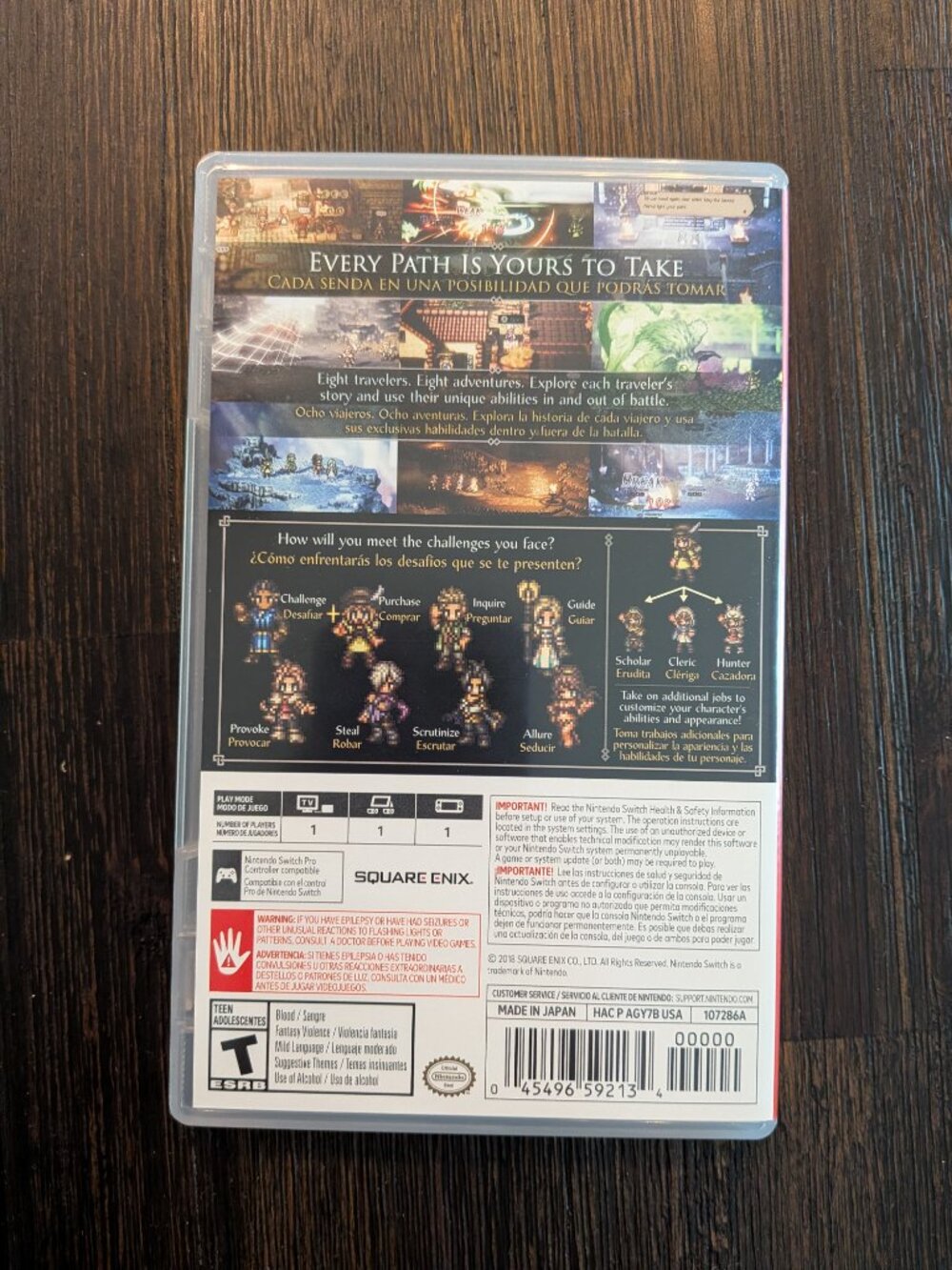Octopath Traveler Nintendo Switch - Picture 2 of 3